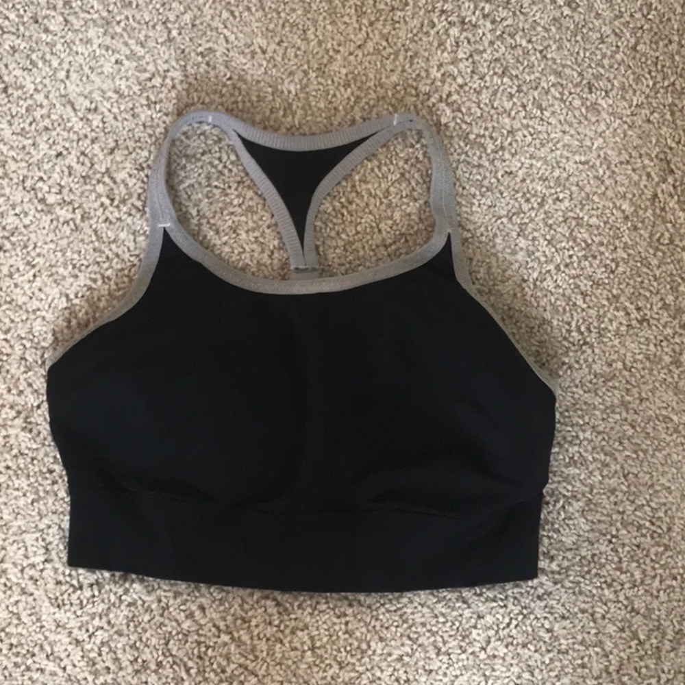 Athleta sports bra size S black